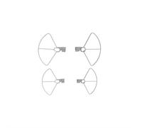 Protection d'hélice pour Mini 5 Pro, anneau anti-collision compatible avec drone Mini 5 Pro (gris)