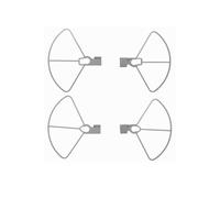 Protection d'hélice ultra-légère pour DJI Lito 1 / Lito X1 -Pare-chocs anti-collision-Accessoire de protection pour hélices-Vue complète à l'atterrissage sans recadrage des coins de l'image (Gris)