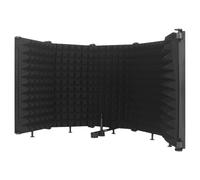Protection d'isolation du microphone - Couverture d'isolation du microphone Bouclier de protection acoustique pour l'entrée du microphone avec flexibilité et confort pour filtrer la voix