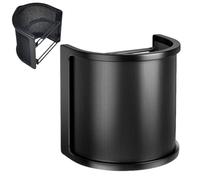 Protection d'isolation pour microphone anti-vent pour microphone | Couverture de protection double couche avec réduction du bruit pour podcast, karaoké, enregistrement musical