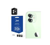 Protection d'Objectif Caméra pour iPhone 11 / 12 / 12 mini Verre Trempé 9H Noir transparent