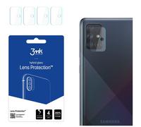 Verre hybride pour objectif Samsung Galaxy A71 3MK (lot de 4)