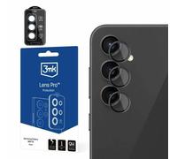 Protection d'objectif avec cadre noir pour Samsung Galaxy S23 FE 3MK
