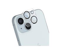 Protection d'Objectif Caméra iPhone 15 / 15 Plus Lens Shield Antichoc Crong Noir transparent
