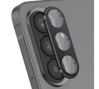 Protection d'Objectif Caméra pour Galaxy A57 Conception Monobloc Full Glue Noir / Transparent