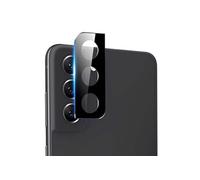 Protection d'Objectif Caméra pour Galaxy S22 / S22 Plus en Verre Trempé 9H Noir transparent