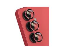 Forcell Protection d'Objectif Caméra pour Galaxy S24 / S25 Série Premium Rouge