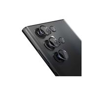 Protection d'Objectif Caméra pour Galaxy S24 Ultra en Verre Trempé 9H Noir transparent