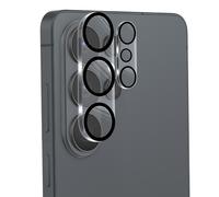 Protection d'Objectif Caméra pour Galaxy S26 Ultra en Verre Trempé Monobloc Noir / Transparent