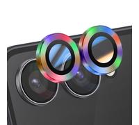 Protection d'Objectif Caméra pour Galaxy Z Flip 7 Double lentille Enkay Multicolore
