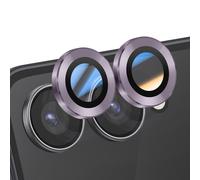 Protection d'Objectif Caméra pour Galaxy Z Flip 7 Double lentille Enkay Violet clair