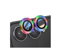 Protection d'Objectif Caméra pour Galaxy Z Flip 7 Double lentille Multicolore