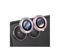 Protection d'Objectif Caméra pour Galaxy Z Flip 7 Double lentille Rose