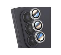 Protection d'Objectif Caméra pour Galaxy Z Fold 7 Triple lentille Argent