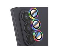 Enkay Protection d'Objectif Caméra pour Galaxy Z Fold 7 Triple lentille Multicolore