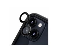 Protection d'Objectif Caméra pour iPhone 14 / 14 Plus Anti-Rayures Noir