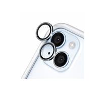 Protection d'Objectif Caméra pour iPhone 15 / 15 Plus Anti-Rayures Bleu