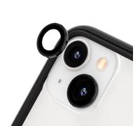 Protection d'Objectif Caméra pour iPhone 15 / 15 Plus Anti-Rayures Noir