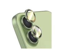 Protection d'Objectif Caméra pour iPhone 16 / 16 Plus / 17 Anti-Rayures Vert