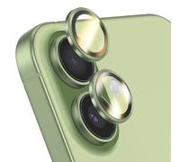 Protection d'Objectif Caméra pour iPhone 16 / 16 Plus / 17 Anti-Rayures, Vert