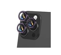 Protection d'Objectif Caméra pour iPhone 16 Pro avec Contour Renforcé Violet