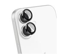 Protection d'Objectif Caméra pour iPhone 17 avec Applicateur Blue Star Noir / Transparent