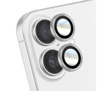 Protection d'Objectif Caméra pour iPhone 17 avec Contour Renforcé Argent