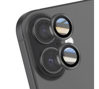 Protection d'Objectif Caméra pour iPhone 17 avec Contour Renforcé Noir