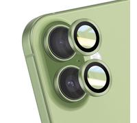 Protection d'Objectif Caméra pour iPhone 17 avec Contour Renforcé Vert pâle