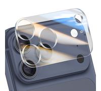 Protection d'Objectif Caméra pour iPhone 17 Pro Revêtement Intégral Transparent
