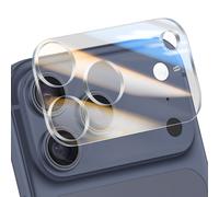 Protection d'Objectif Caméra pour iPhone 17 Pro Revêtement Intégral Transparent