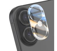 Protection d'Objectif Caméra pour iPhone 17 Revêtement Intégral Transparent