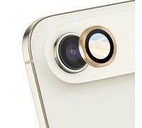 Protection d'Objectif Caméra pour iPhone Air avec Contour Renforcé Dorée