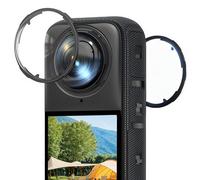 Protection d'objectif Compatible avec Insta360 X5, Coque de Protection PC Optique Résistante aux Rayures et Chocs pour Insta 360 X5, Accessoire de Caméra d'Action, Lentille Ultra-Claire Antibuée