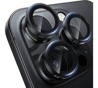 Protection d'objectif d'appareil photo pour iPhone 16 Pro/iPhone 16 Pro Max-[Gardez la prise de vue e] incassable Ultra HD 9H en verre trempé pour appareil photo Film de protection en.[T512]
