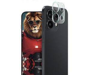Protection d'objectif en verre trempé IMAK compatible avec Oppo Reno16 Pro 5G (Global) + capuchon d'objectif en acryliq