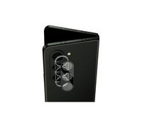 Protection d'objectif en verre trempé IMAK compatible avec Samsung Galaxy Z Fold5 (noir)