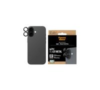 Protection d'objectif - Hoops Camera Lens Protector - iPhone 17 / 16 / 16 Plus - Verre trempé - Cadre métallique - Profil fin
