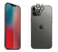 Protection d'objectif - MUVIT - TIGER GLASS PLUS - Verre trempé - Antibactérien - iPhone 13 Pro Max