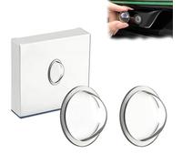 Protection d'objectif pour caméra de recul de Voiture, Anti-Pluie, Compatible avec la Plupart des caméras de véhicule, Installation adhésive Simple, Protection intégrale à 360° (1set)