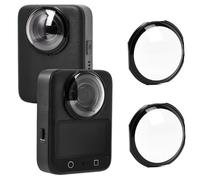 Protection d'objectif pour DJI Osmo 360, PC/optique en verre - Housse de protection pour DJI Osmo360 - Protection de qualité supérieure - Amovible, anti-buée et anti-rayures - Accessoires (PC)