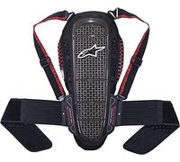 Protection Dorsale Alpinestars Nucleon KR-1 Noir/Fumée/Rouge, Taille XL