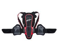 Protection dorsale Alpinestars Nucleon KR-3, noir/rouge, L