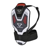 Macna Protection dorsale Vault - Niveau 2 - 580 mm - Noir/Blanc/Rouge - Taille S