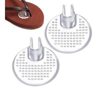 Protection d'orteils en silicone transparent réutilisable pour sandale | Protège-orteils pour plage, vacances, shopping, marche, homme et femme