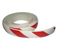 Protection droite en mousse 5000x60mm - rouge/blanc