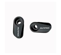Protection du Capteur Couvercle De Protection Capteur ABS pour Multistrada 1200 S 1260 950 V4(Black-2pcs)