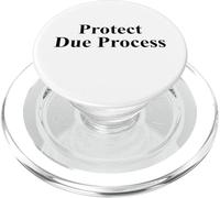 Protection du procès équitable Protestation Politique drôle Sarcastique PopSockets PopGrip pour MagSafe