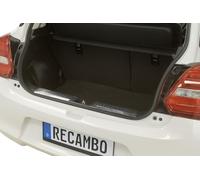 Protection du seuil de chargement en acier inoxydable, intérieur chromé, adaptée à la Suzuki Swift | RZ AZ | BJ 2017-2023