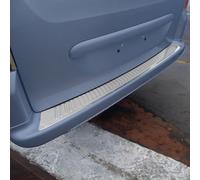 Protection du seuil de chargement en acier inoxydable pour Peugeot Partner Tepee 2008-2018 Pare-chocs chromé